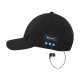 Gorra con audífonos bluetooth