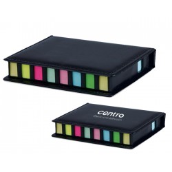 Estuche con post de colores adhesivos