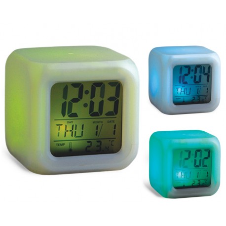 Reloj cubo de luz