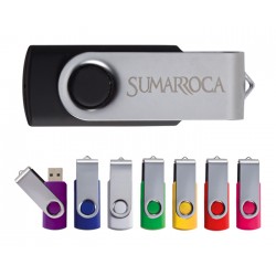 USB cuerpo de goma