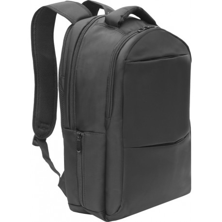 Mochila de poliéster color negro Dallas